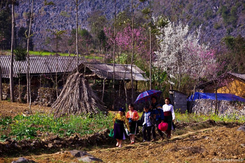 Tam Giac Mach Hotel Ha Giang Exterior foto